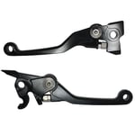 ACCOSSATO Paire de leviers noirs pour Husqvarna TC 450 de 2011 à 2013 (CC 449)