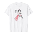 Disney Snow White Vintage Princess Sketch T-Shirt