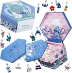 Disney Stitch Jewellery Advent Calendar 2024, Countdown Calendar for Girls Blue