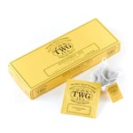 TWG Tea | Alexandria Tea | Green Tea | Mint & Corn Flowers | 15 Hand Sewn Cotton Tea Bags | Gift Set