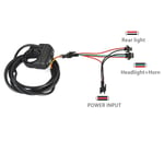 Lamp Horn Switch 2 In 1 Wear Resistant Scooter Switch With Light Adapter Ca HS