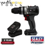 Sealey Hammer Drill/Driver Brushlesss Kit Ø13mm 20V 2Ah SV20 Series Premier