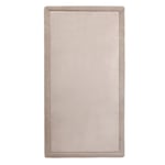 Hakuna Matte Lekematte i fløyel for baby 80 x 150 cm, beige