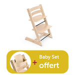 Stokke Chaise tripp trapp achetée Naturel + baby set naturel offert