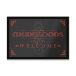 Harry Potter Mudbloods Not Welcome Entrance Mat