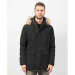 Manteau Yes Zee  Parka homme  avec capuche fourrure