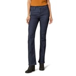 Amazon Essentials Jean Bootcut Slim Taille Mi-Haute Femme, Rincé, 40