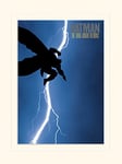 Pyramid International Batman (The Dark Knight Returns) -Mounted Print Memorabilia 30 x 40cm, Paper, Multi-Colour, 40 x 50 x 1.3 cm