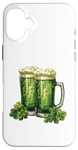 iPhone 16 Plus St. Patricks Day Paddys Design Fun to Beers Whiskey Party Case