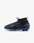 Nike Jr. Mercurial Superfly 9 Academy Younger/Older Kids' Artificial-Grass High-Top Football Boot