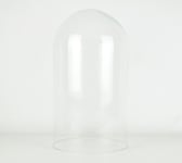 Glass Dome Vintage Display Cloche Bell Jar Look Medium 40 x 22 cm