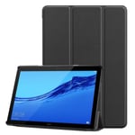 Huawei MediaPad T5 10 - Tri-Fold Fodral - Svart Black Svart