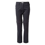 Craghoppers Womens Kiwi Pro Conv Trousers Hiking Pants, Dk Navy, 30W Short EU