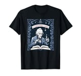 A Christmas Carol Book Cover With Ebeneezer Scrooge T-Shirt