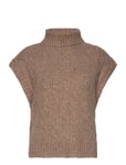 Lollys Laundry Fresnoll Knit Vest Sl Brun