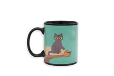 Winkee - Naughty Cat heat sensitive mug