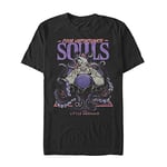 Disney The Little Mermaid-Wretched Souls Organic Short Sleeve T-Shirt, Black, XL