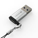 Sonero Adaptateur USB A vers USB C, Charge Rapide 3A 15W, Transfert de données 480 Mbps, OTG, Compatible avec iPhone, Samsung Galaxy, Watch, Google Pixel et Autres, Aluminium/Argent