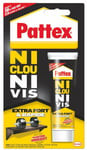 Colle fixation rapide tous matériaux extra fort tube 260Gr NI CLOU NI VIS PATTEX