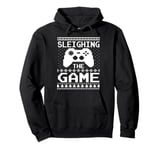 Ugly Xmas Sweater Video Game Controller Gamer Christmas Pullover Hoodie