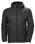 Helly Hansen Lifaloft Hooded Insulator Jacket Parka Homme, Noir, S