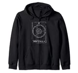 Star Trek: Deep Space Nine Space Station Galactic Poster Zip Hoodie