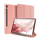 DUX DUCIS Samsung Galaxy Tab S9 SM-X710 SM-X716 Fodral DOMO Series Rosa