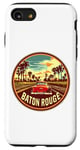 Coque pour iPhone SE (2020) / 7 / 8 Baton Rouge, Louisiane, Los Angeles Vacation Squad Group, Cajun Pride