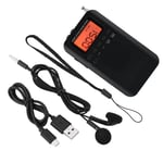 AM FM Digital Radio 2 Band Stereo Radio Digital Tuning Radio Pocket Radio DTS UK