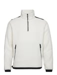 Bowman Pile Half Zip Sport Sweat-shirts & Hoodies Sweat-shirts White Sail Racing