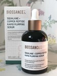 Biossance Squalane Copper Peptide Rapid Plumping Facial Face Serum 50ml RRP £54