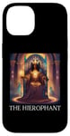 Coque pour iPhone 14 La carte de tarot hiérophante, hiérophante. Tarot, Tarot Cards