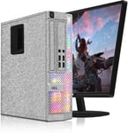 Dell PC Gamer Complet,Ordinateur Gaming,Quad Core I7 jusqu'à 3.9GHz, Radeon RX 550 4Go GDDR5, RAM 16Go, SSD 512Go, WiFi 600 M, Bluetooth 5.0, Nouveau 22"" 1080 FHD LED, W10P64 (Reconditionné).[V1479]