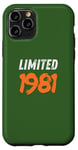 Coque pour iPhone 11 Pro Limité 1981