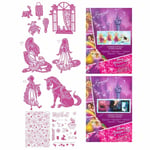  Tangled  Feature Film Craft Disney Princess Rapunzel Dies Stamps Paper Pads