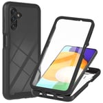 Samsung Galaxy A14 5G coque 360 degrés intégrale full noir - Neuf