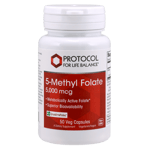 Protocol For Life 5-Methylfolate 5000 mcg 50 kapslar