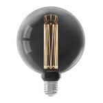 Ampoule led E27 Calex glassfiber globe G125 - 3,5 w - 40 lm - 2000 k - Intensité variable - Titanium