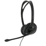 Headset for Skype, Teams, Zoom & Webex - Best USB Double Ear headset with Mic