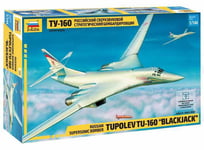 Zvezda 1/144 7002 Russian Supersonic Bomber Tupolev TU-160 Blackjack