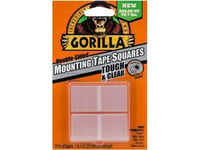 Gorilla Sports Gorilla Tape Mounting Tape Squares 24Pcs