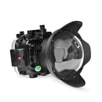 Meikon Seafrogs 40M/130FT Camera Waterproof Housing For Sony A1 With Long Dome Port WA005-A (24-70mm) [Does not include the Standard Port]