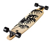 Ridge Skateboards Natural Twin Tip Longboard Skateboard Complet Noir 104 cm x 22 cm