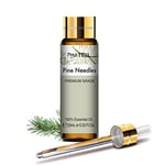 PHATOIL Huile Essentielle Pin 10 ml, Huile Essentielle pour Diffuseur Pure Naturelle, Huile de PINUS SYLVESTRIS pour Aromathérapie Humidificateur