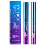 Eyelash Growth Serum, 2 Pack Advanced Lash Serum for Eyelash Growth, Women Eyelash Serum - Promotes Longer, Fuller and Thicker Lashes in a Month (5ml)