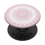 Pink Mandala Pop Mount Socket Cute Designed Divine Mandala PopSockets Grip and Stand for Phones and Tablets