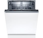 BOSCH Series 2 SMV2HTX02G Full-size Fully Integrated WiFi-enabled Dishwasher, Silver/Grey