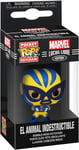 Figurine Funko Pocket Pop Marvel Lucha Libre Edition: Wolverine El Animal