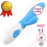 LSC® Vibrator för kvinnor kanin kvinnlig vibrator vaginal klitorisstimulator g - Typ Fashion blue