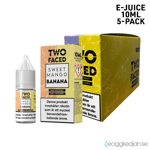 Two Faced | Sweet Mango Banana 10ml E-Juice 14mg Saltnikotin 5pack